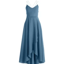 Abendkleid mit Volant