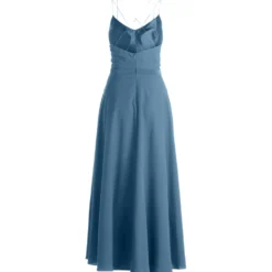 Abendkleid mit Volant