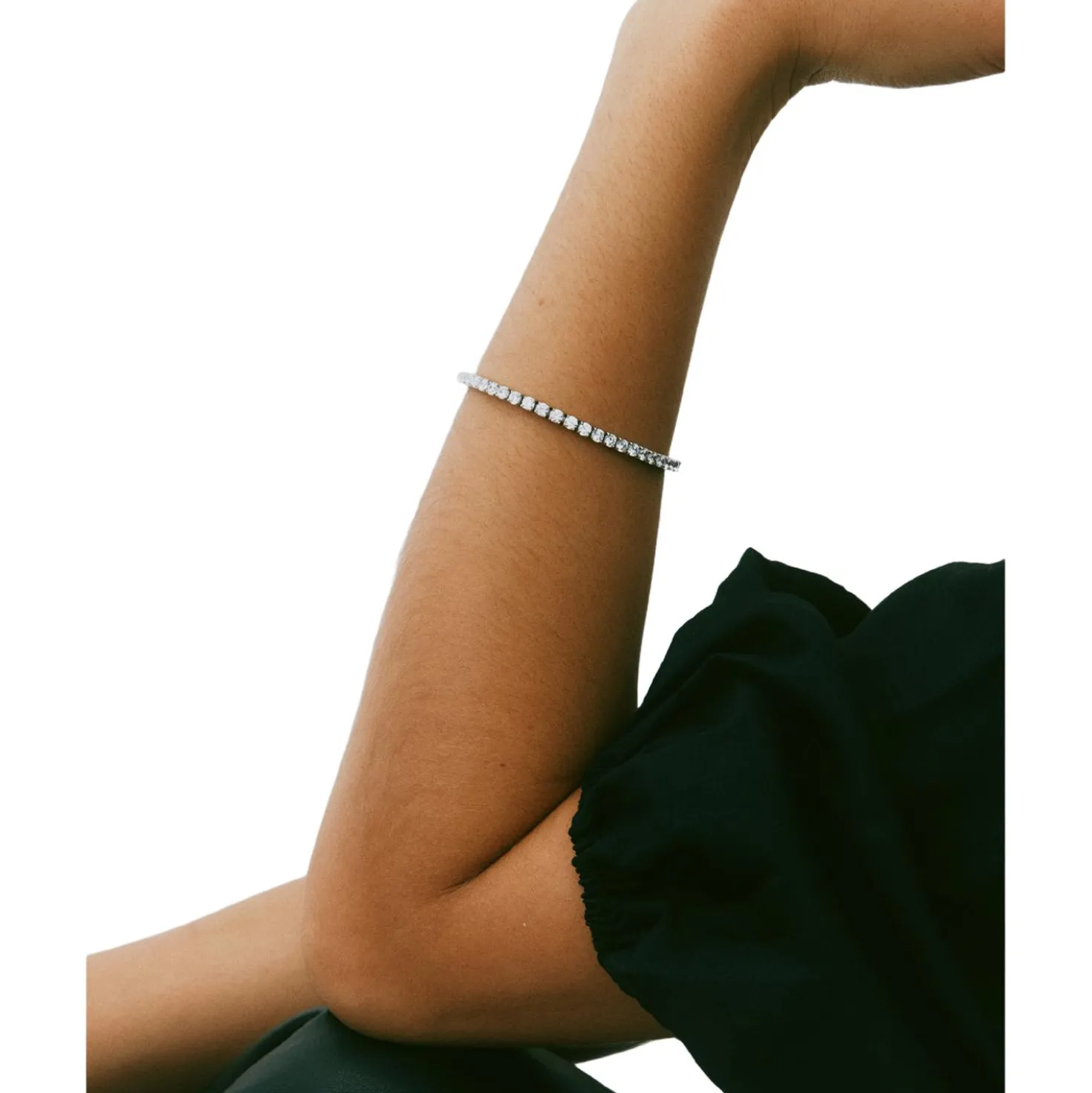 Armband Tennis Silver