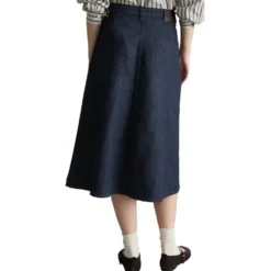 Ausgestellter jeansrock