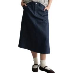 Ausgestellter jeansrock