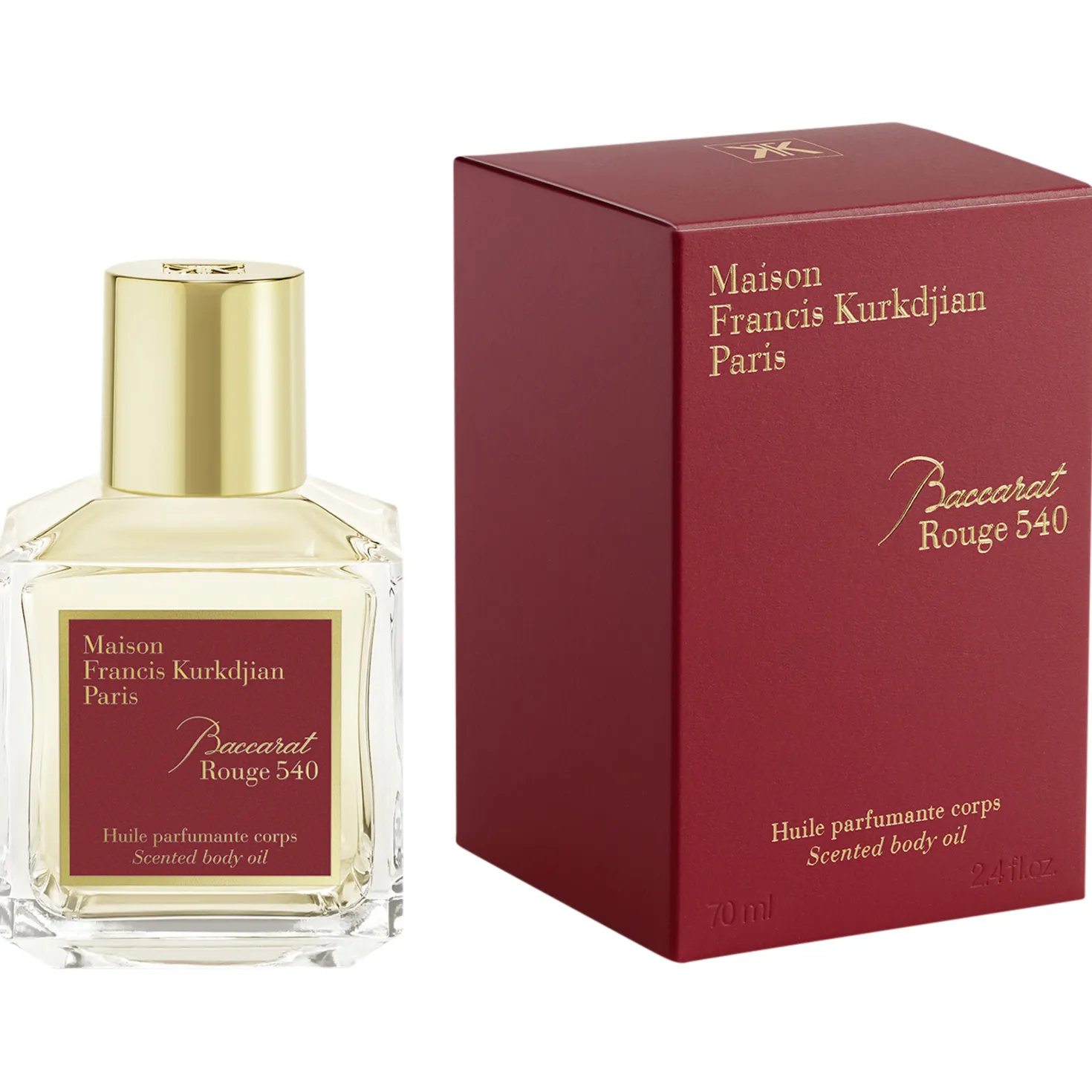 Baccarat Rouge 540 Body Oil