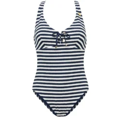 Badeanzug Navy Stripes