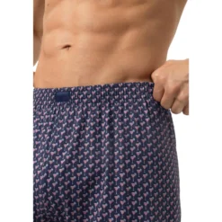 Badeshorts mit Cocktailglas-Print