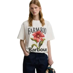 Barbour FARM Rio T-Shirt Wild Flower Oversized Graphic