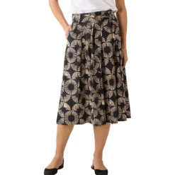 Baumwollrock mit print