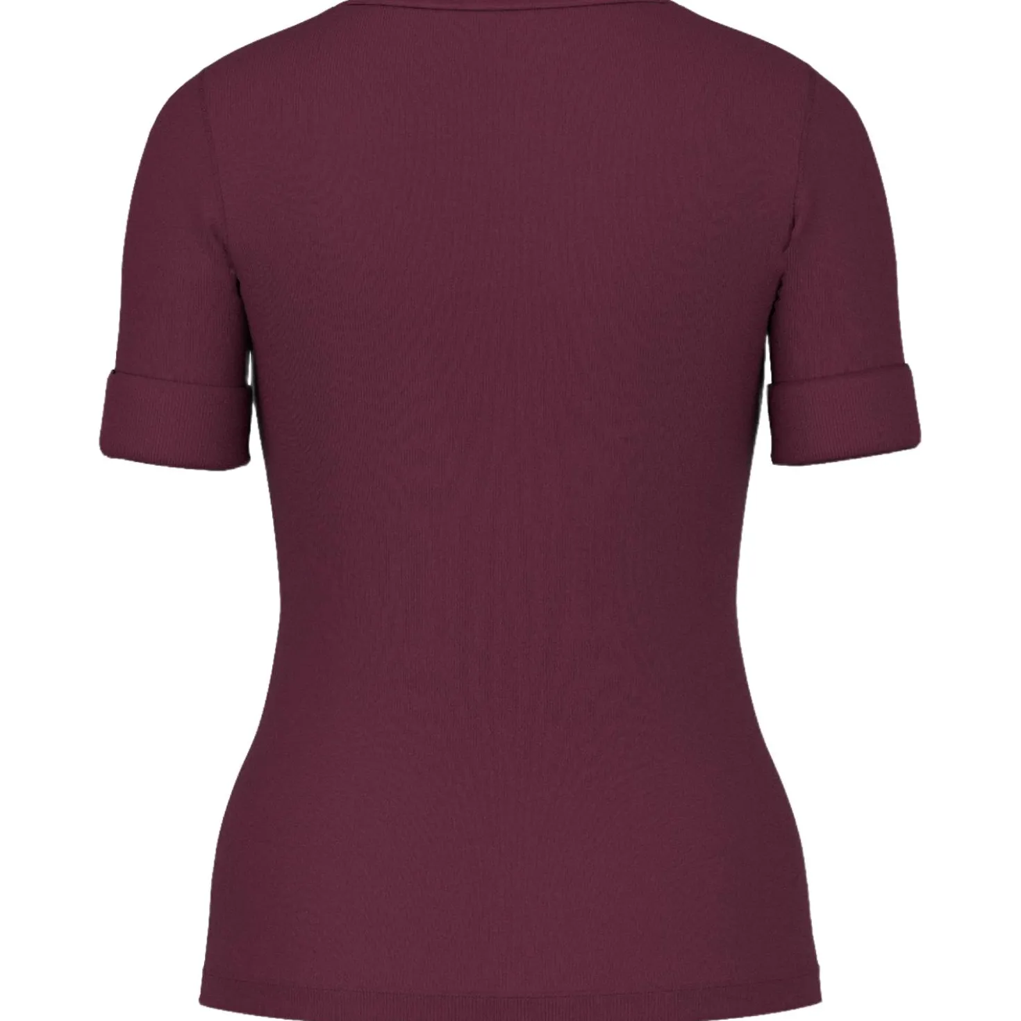 Baumwollstretch-shirt mit halbarm