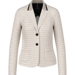 Bedruckter blazer aus scubajersey