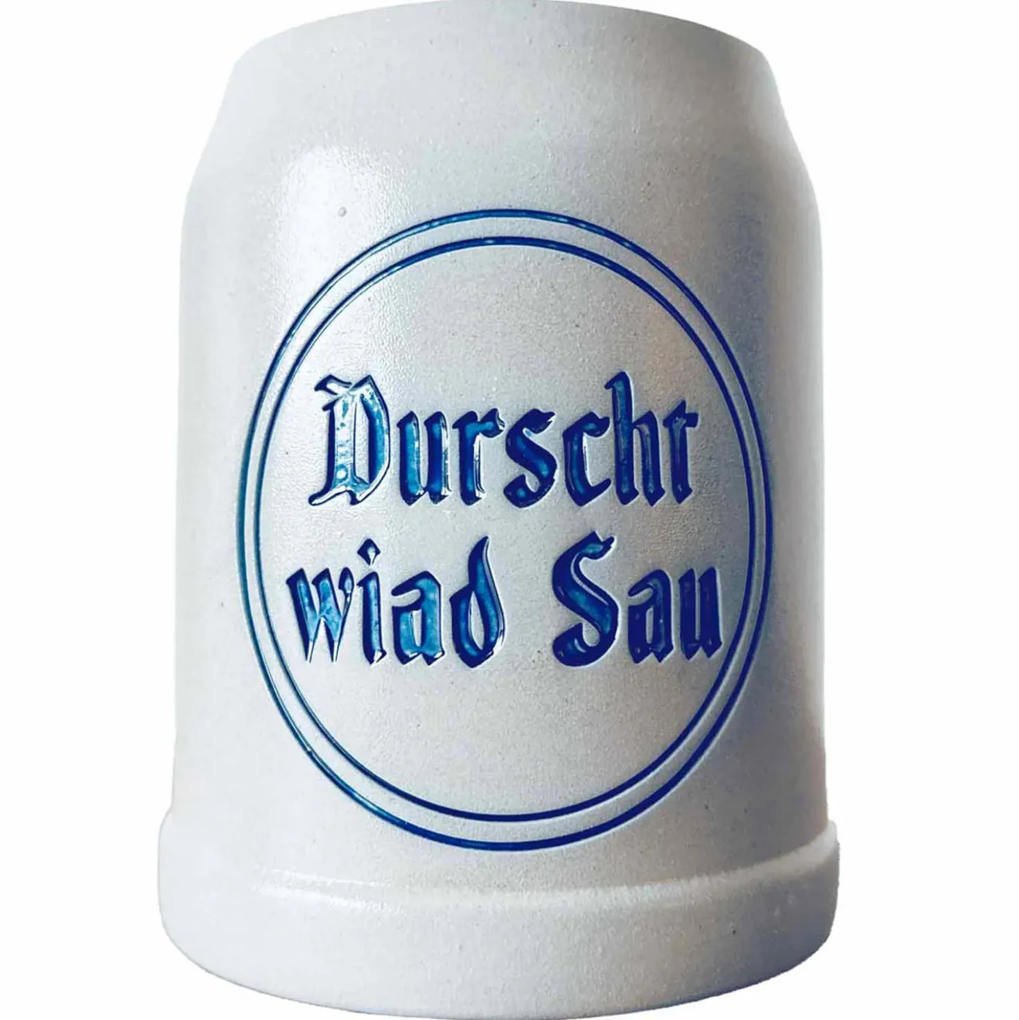 Bierkrug Durscht wiad Sau 0,5L