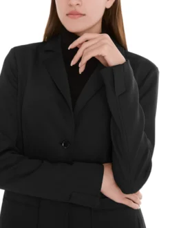 Blazer mit aufgesetzten Taschen