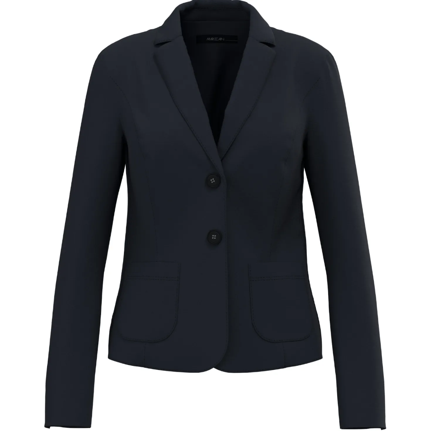 Blazer mit aufgesetzten Taschen