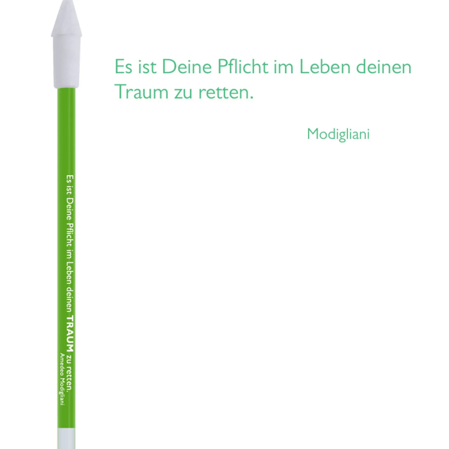 Bleistift grün Traum