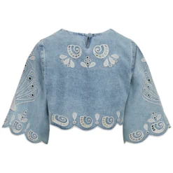 Bluse Denim Richelieux
