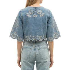 Bluse Denim Richelieux