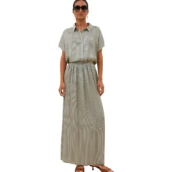 Bluse Karly Viscose Stripe