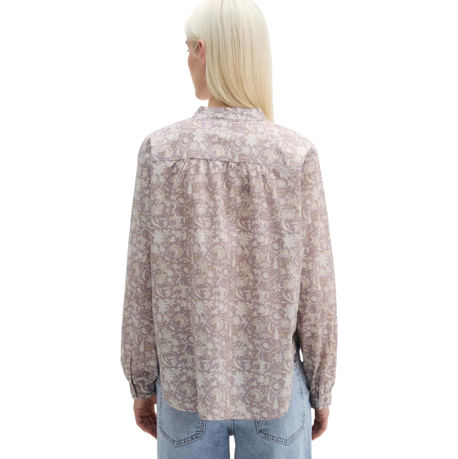 Bluse mit Blumenmuster