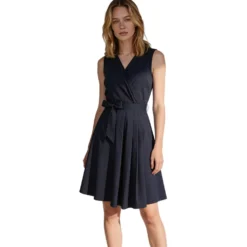 Blusenkleid mit wickeloptik
