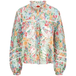 Bluse Rendeira Multicolor