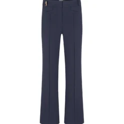 Bootcut-Hose mit Bügelfalte