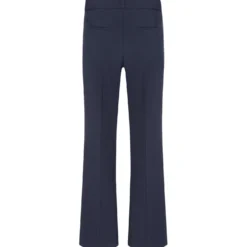 Bootcut-Hose mit Bügelfalte