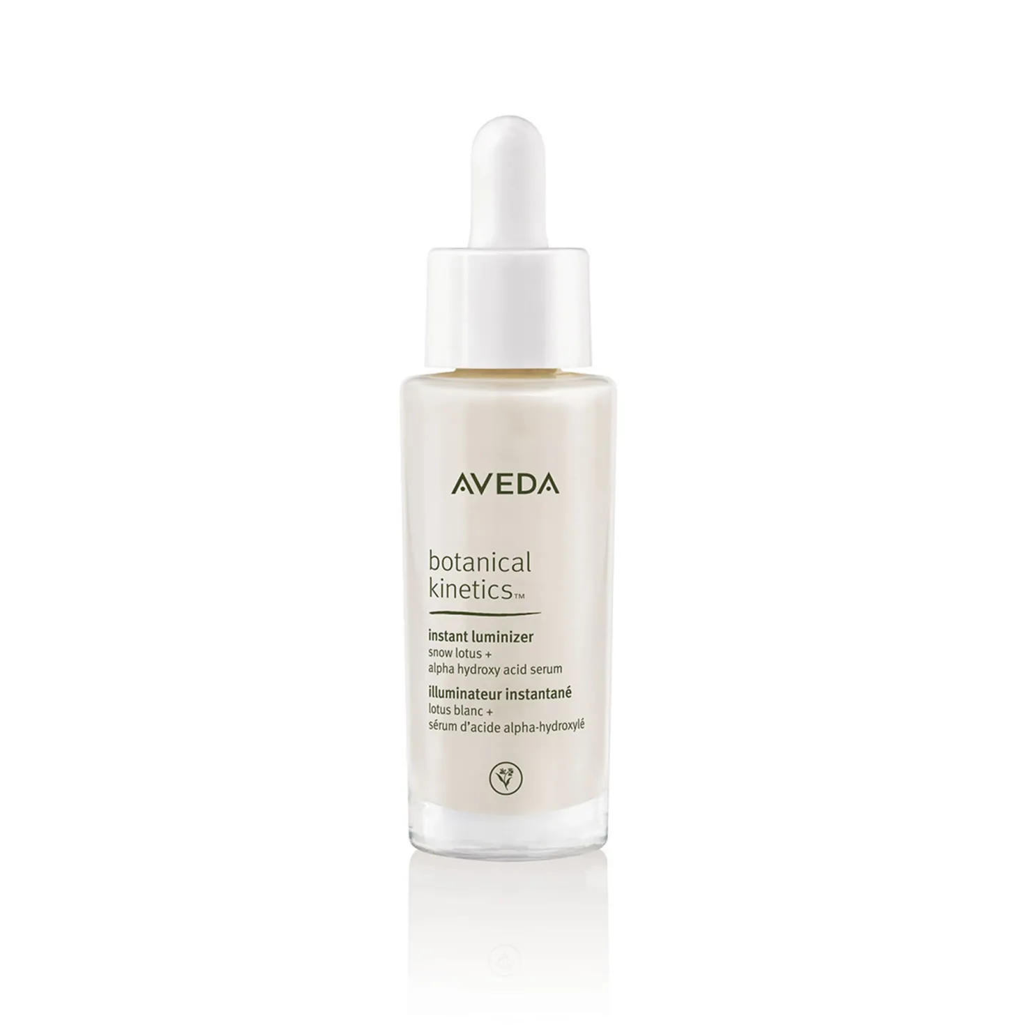 botanical kinetics™ instant luminizer - snow lotus + alpha hydroxy acid serum