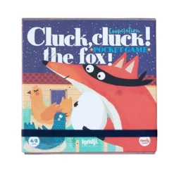 Brettspiel Cluck-Cluck the Fox -Reisegröße