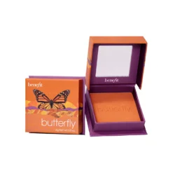 Butterfly Rouge in Orange mit Goldschimmer