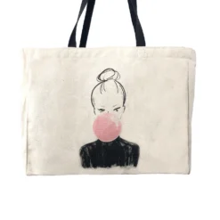 Canvas Shopper "Bulle"