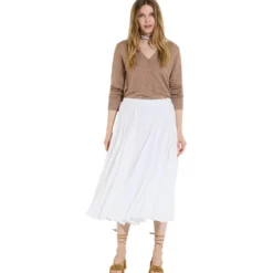 Cardigan mit streifen-struktur