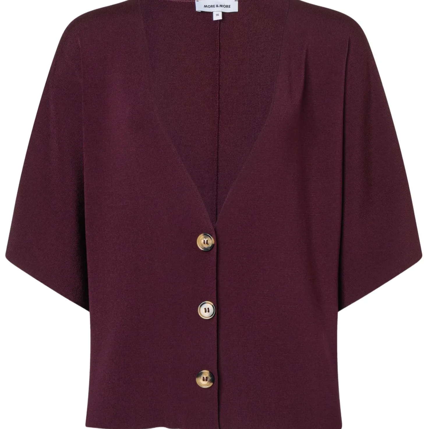 Cardigan mit weiten ärmeln