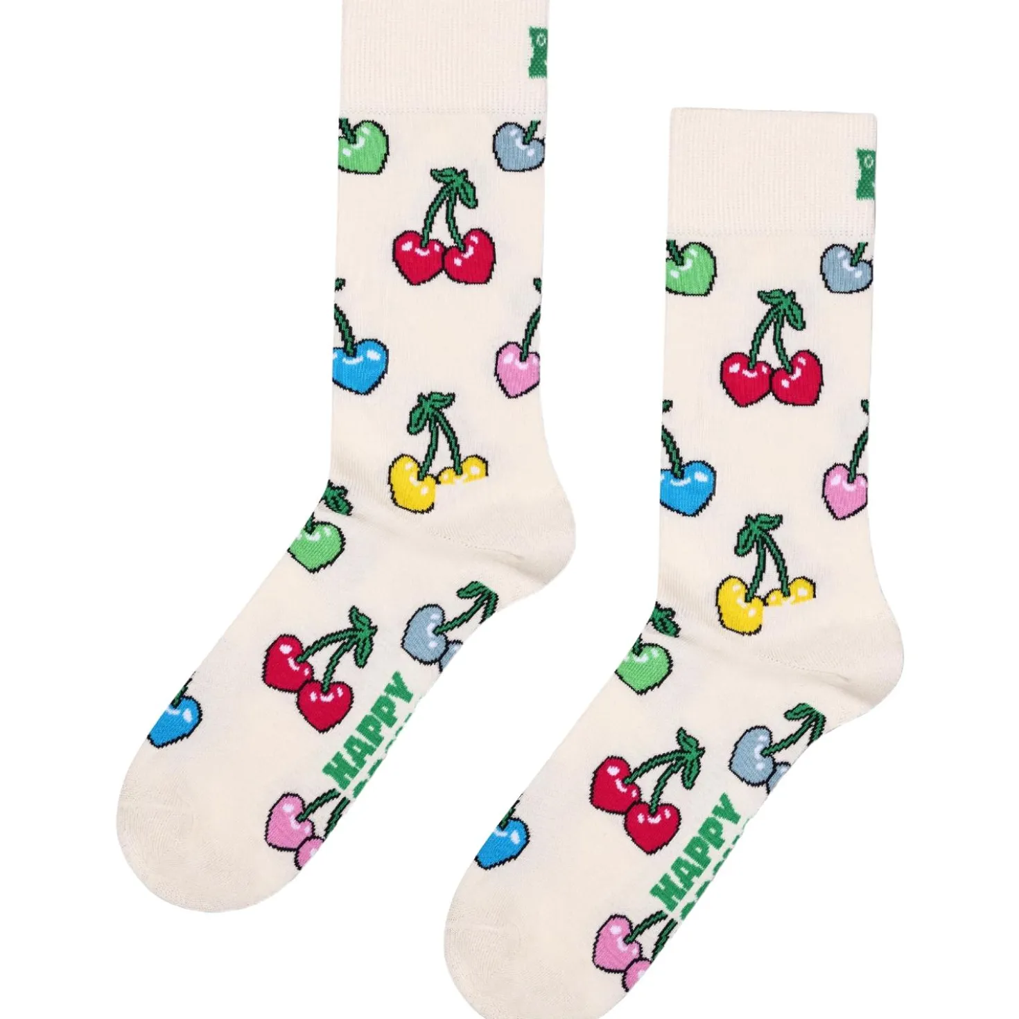Cherry heart Socke