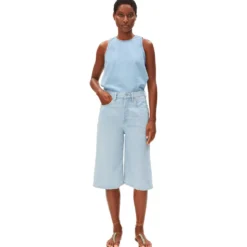 City denim short
