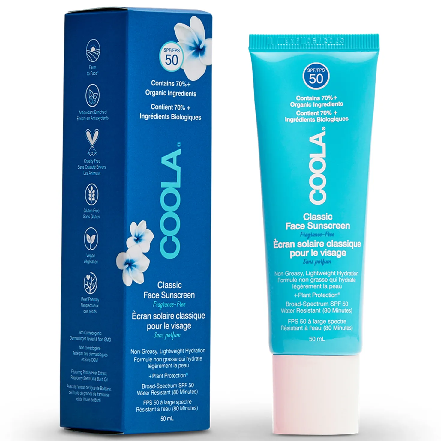 Classic SPF 50 Face Lotion Fragrance-Free