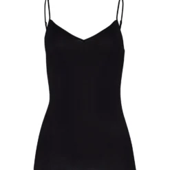 Cotton Seamless Spaghetti Top