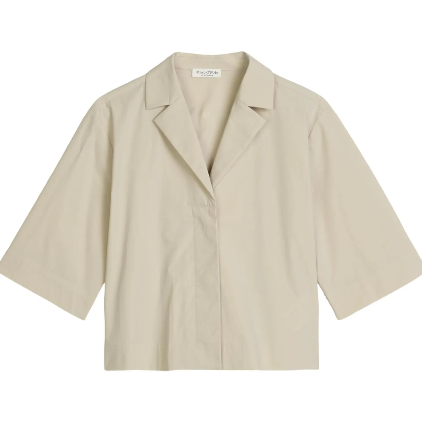 Crop-bluse relaxed
