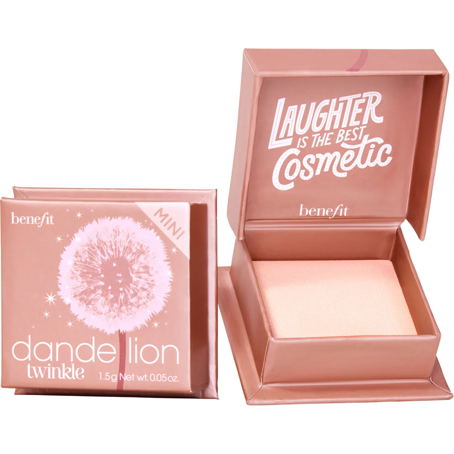 Dandelion Twinkle Mini Highlighter in zartem Rosé