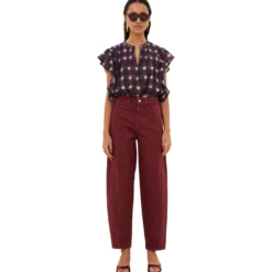 Danee ikat blouse