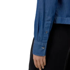 Denim-Bluse