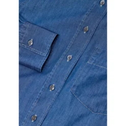 Denim-Bluse