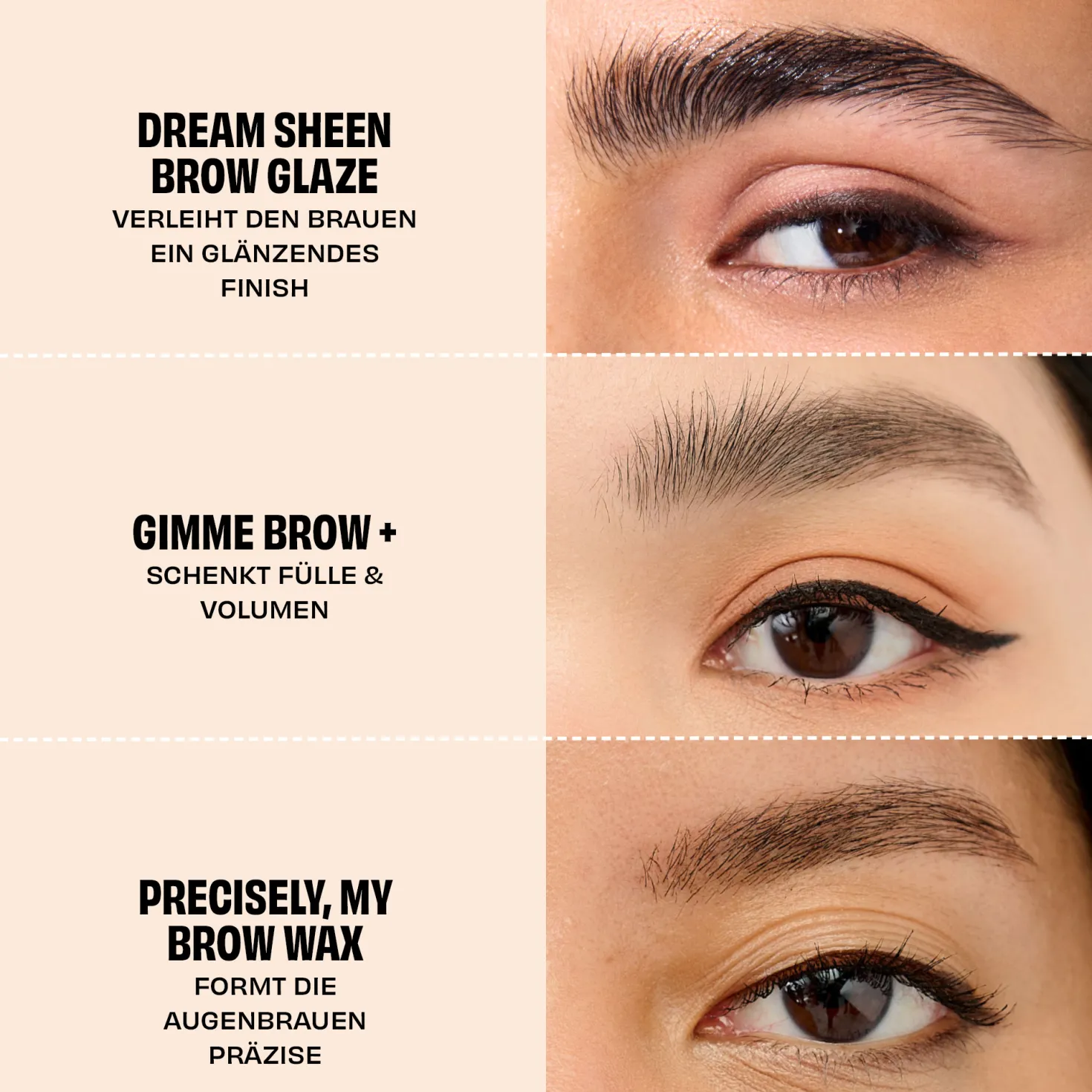 Dream Sheen Brow Glaze - Getöntes Augenbrauen Styling- und Fixiergel - LIGHT