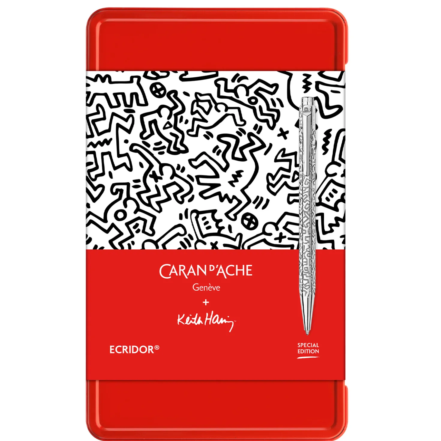 Ecridor Kugelschreiber-Set Kollektion Keith Haring