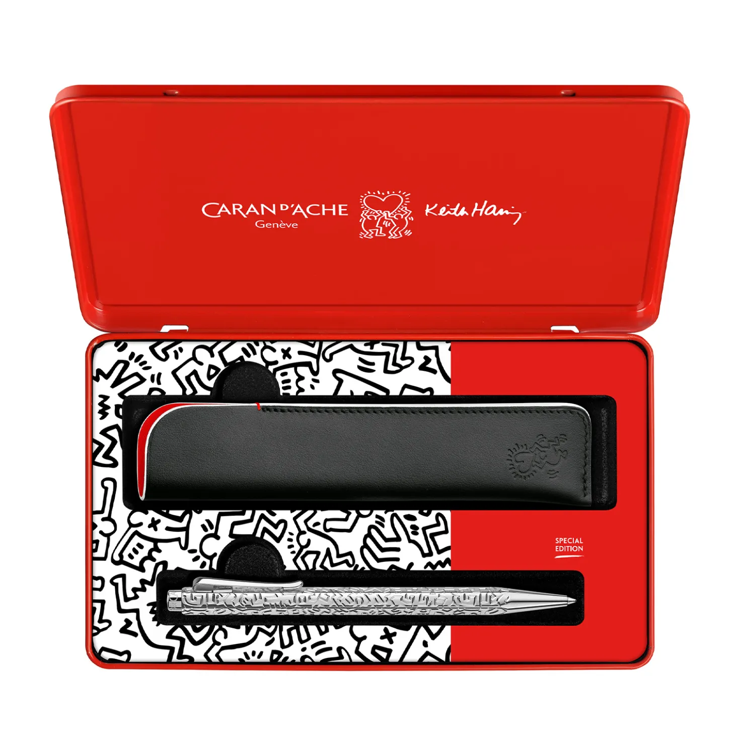 Ecridor Kugelschreiber-Set Kollektion Keith Haring