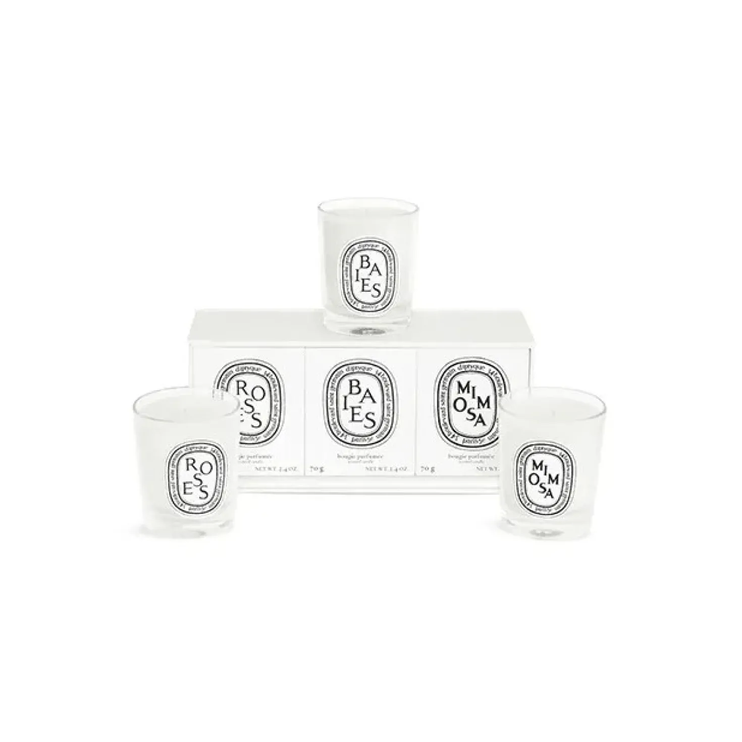 3er Minikerzen-Set