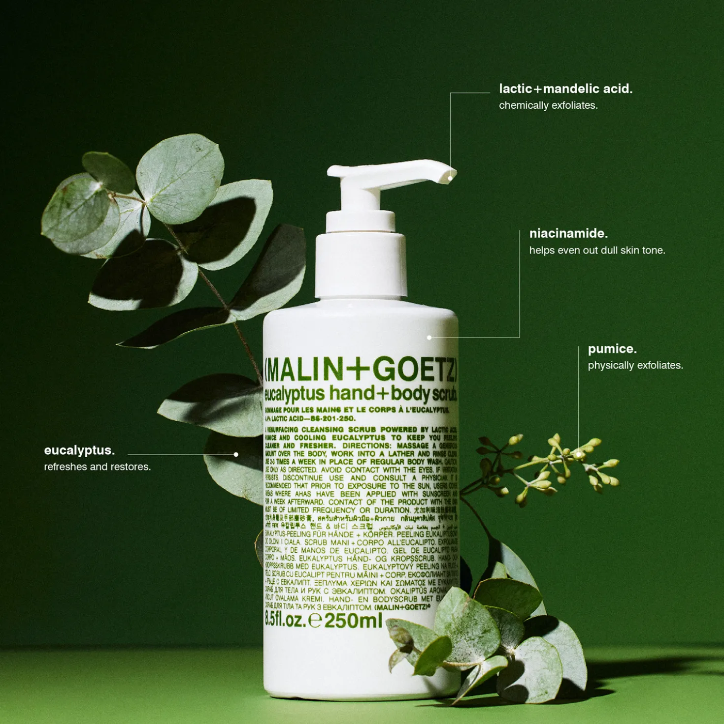Eucalyptus Hand+Body Scrub