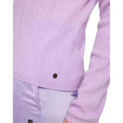 Feinstrickpullover mit strukturmuster