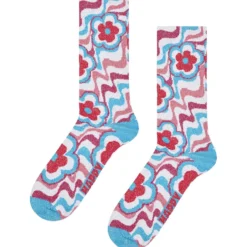 Flowy flower Socke