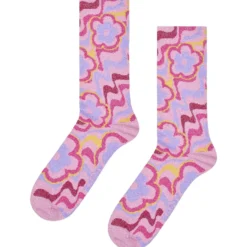 Flowy flower Socke