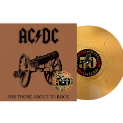 For Those About To Rock (We Salute You) Gold Vinyl