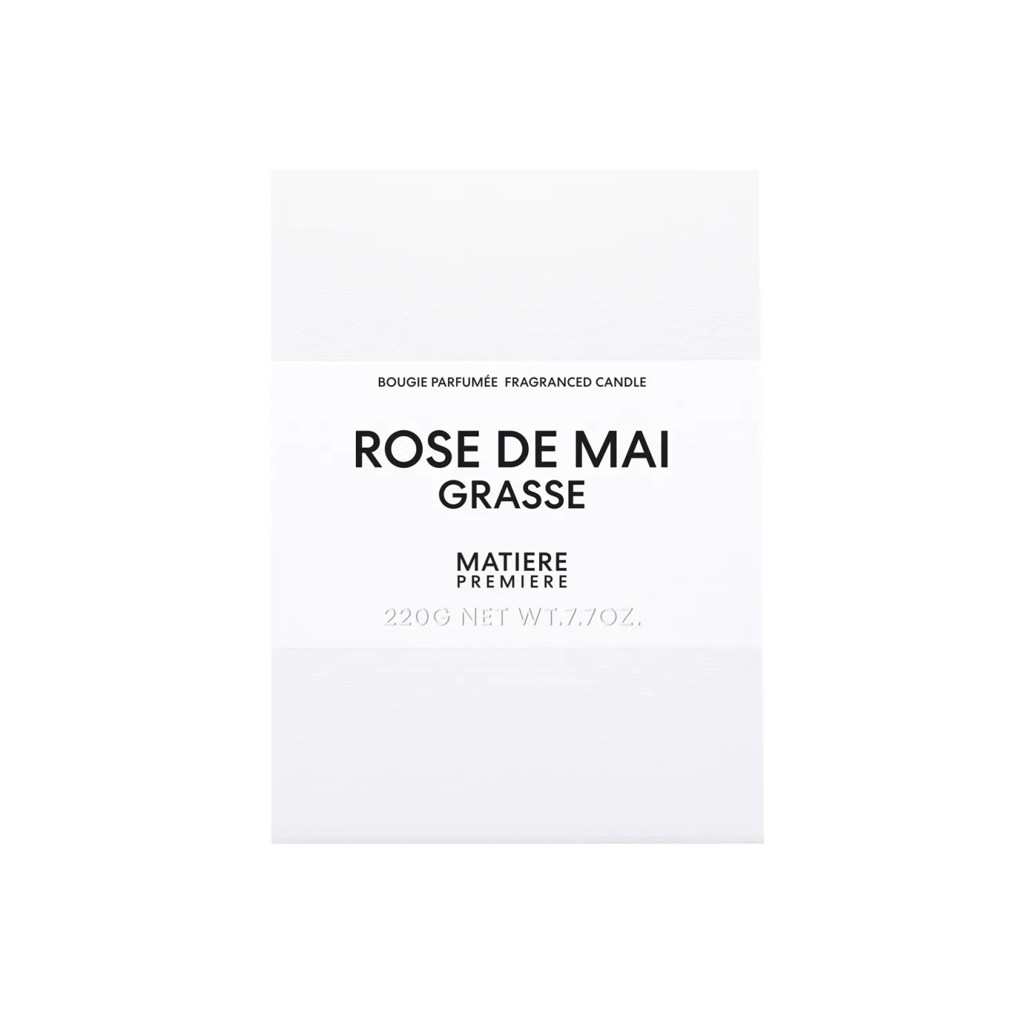 Fragranced Candle Rose de Mai Grasse