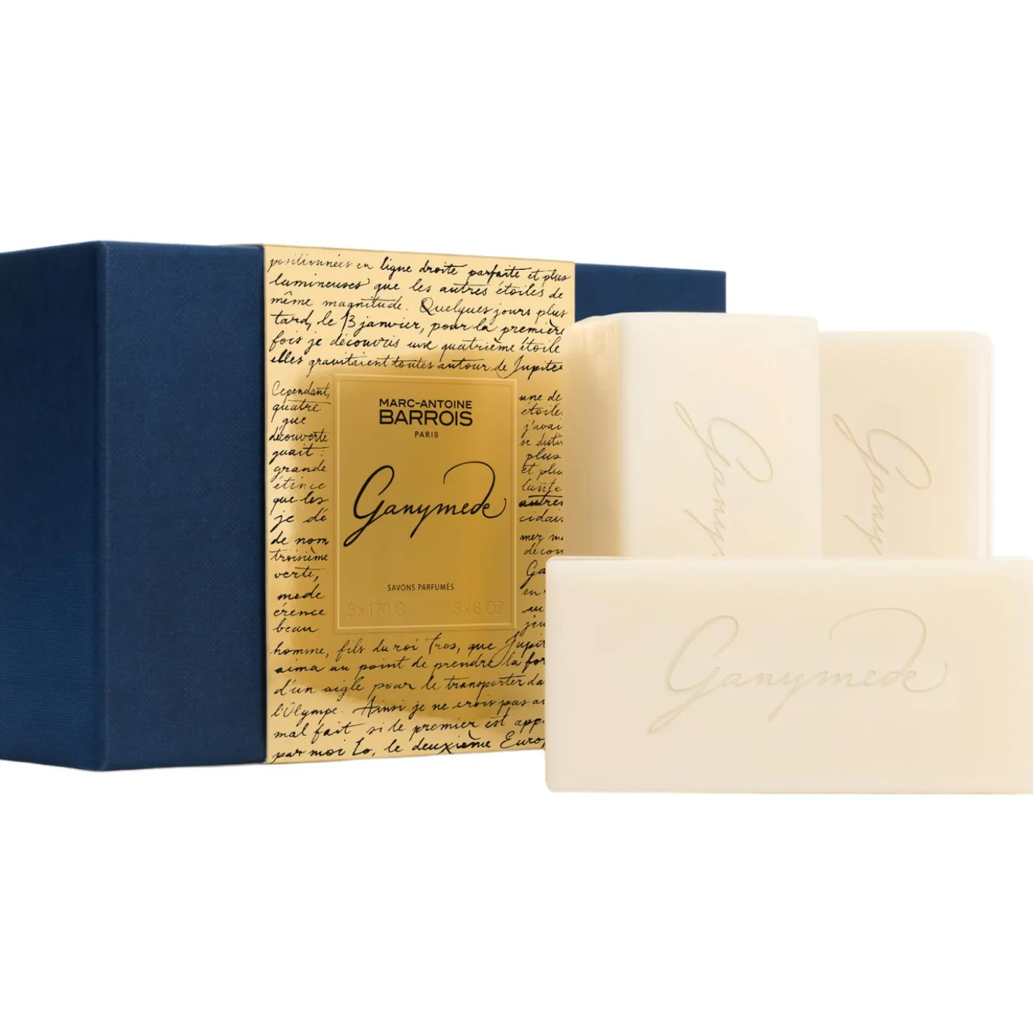 Ganymede scented soap 3x170g